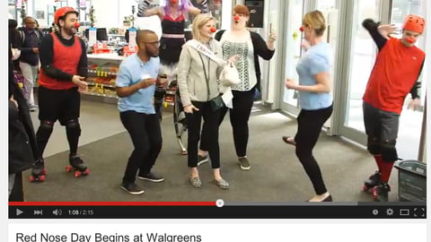 Walgreens 'Red Nose Day Begins' YouTube Video
